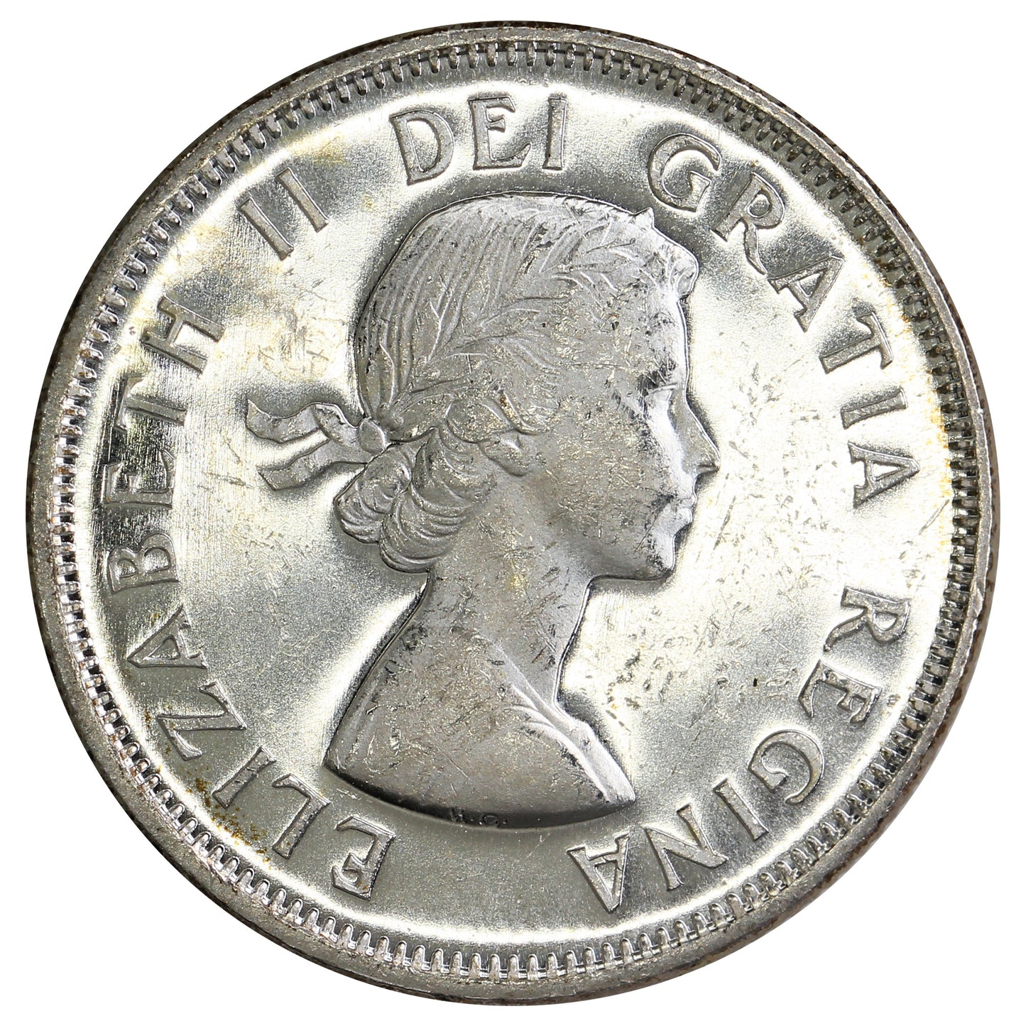 1959 Canada 25-cents Brilliant Uncirculated (MS63)