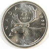 1959 Canada 25-cents Choice Brilliant Uncirculated (MS64)