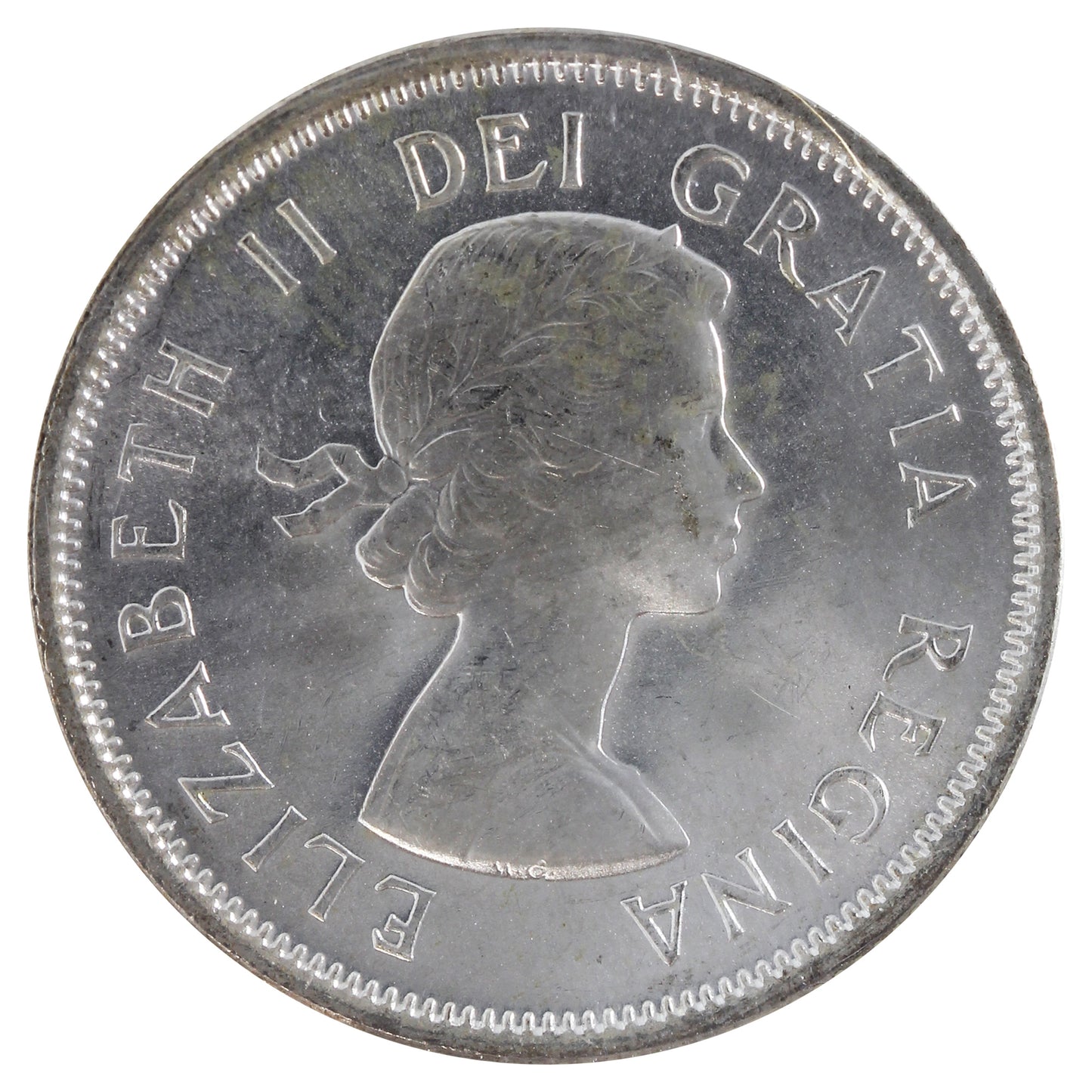 1964 Canada 25-cents ICCS Certified MS65