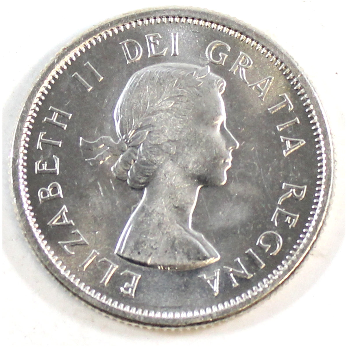 1964 Canada 25-cents UNC+ (MS62)