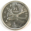 1965 Canada 25-cents Choice Brilliant Uncirculated (MS64)