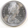 1966 Canada 25-cents Brilliant Uncirculated (MS63)