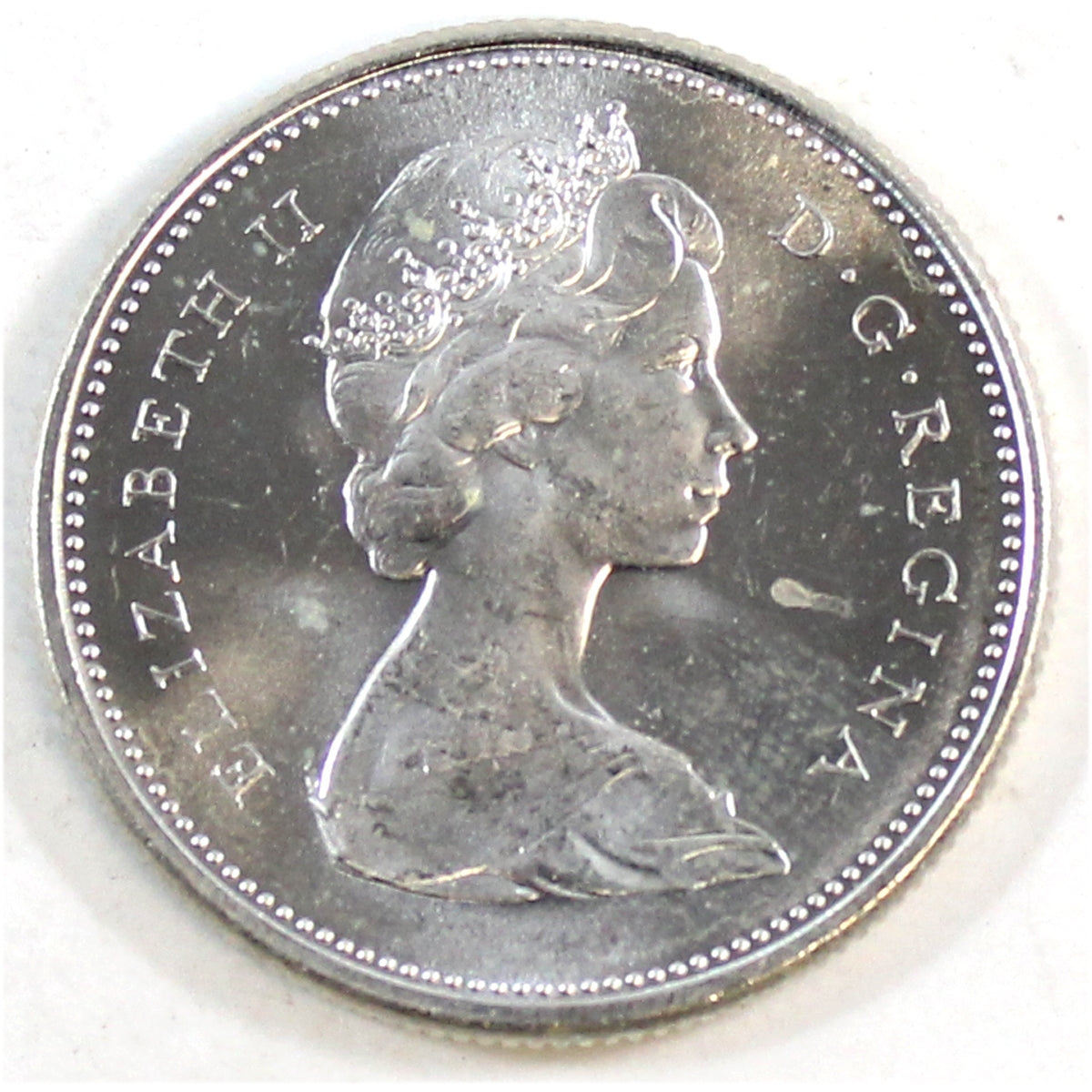 1966 Canada 25-cents Brilliant Uncirculated (MS63)