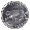 1967 Canada 25-cents ICCS Certified MS64