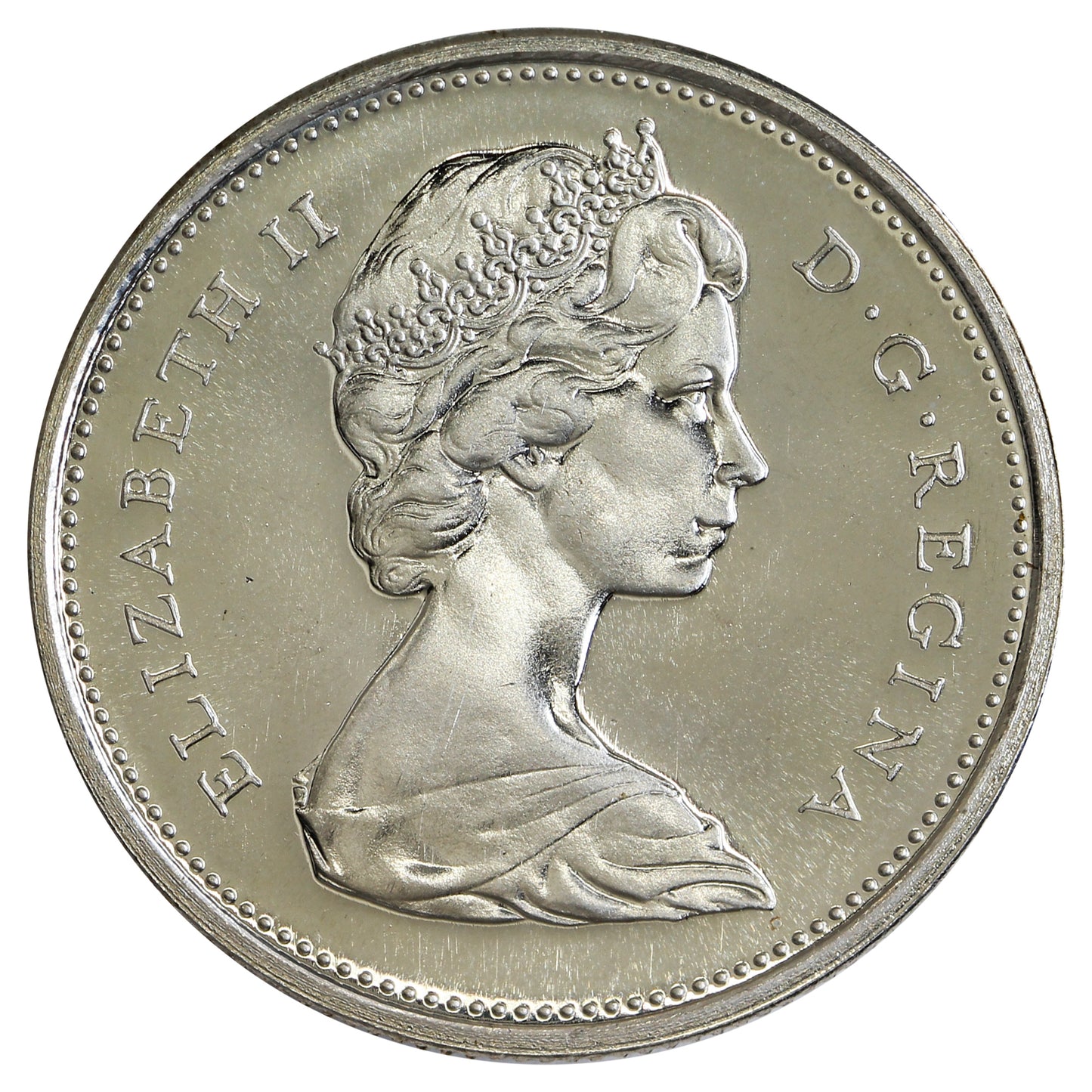 1967 Canada 25-cents Proof Like