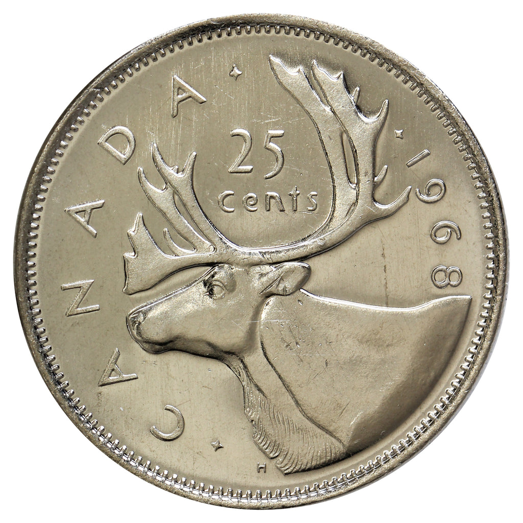 1968 Canada 25-cents Proof Like (Nickel Only)