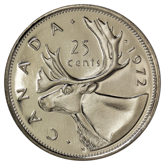 1972 Canada 25-cents Proof Like
