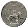 1973 RCMP Canada 25-cents Proof Like (Small Bust)