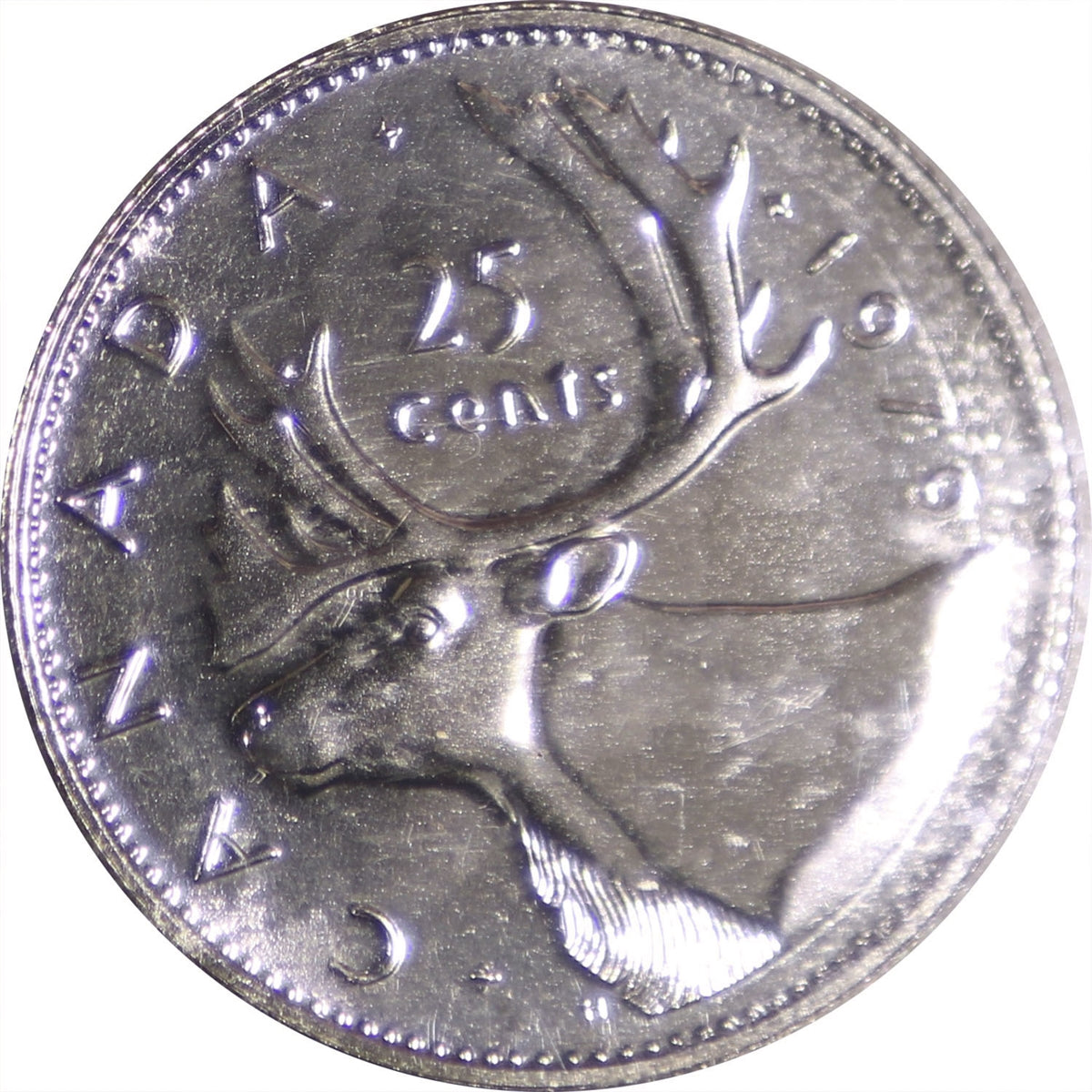 1979 Canada 25-cents ICCS Certified MS67 NBU