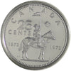 1973 Small Bust Canada 25-cents ICCS Certified PL66 Heavy Cameo