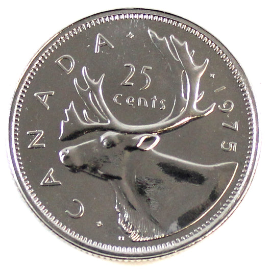 1975 Canada 25-cents Proof Like