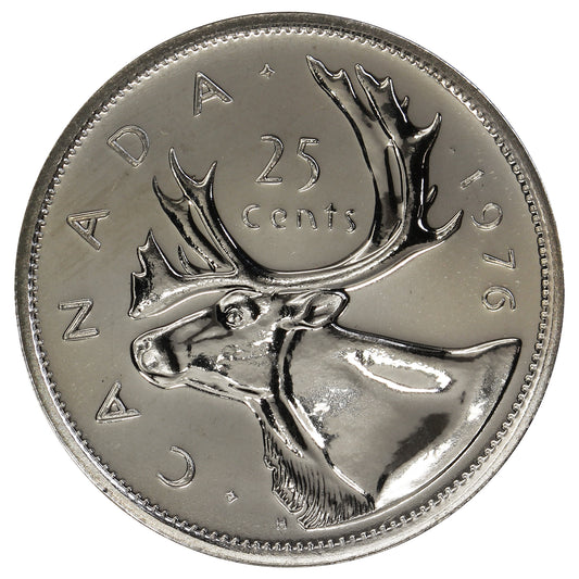 1976 Canada 25-cents Proof Like