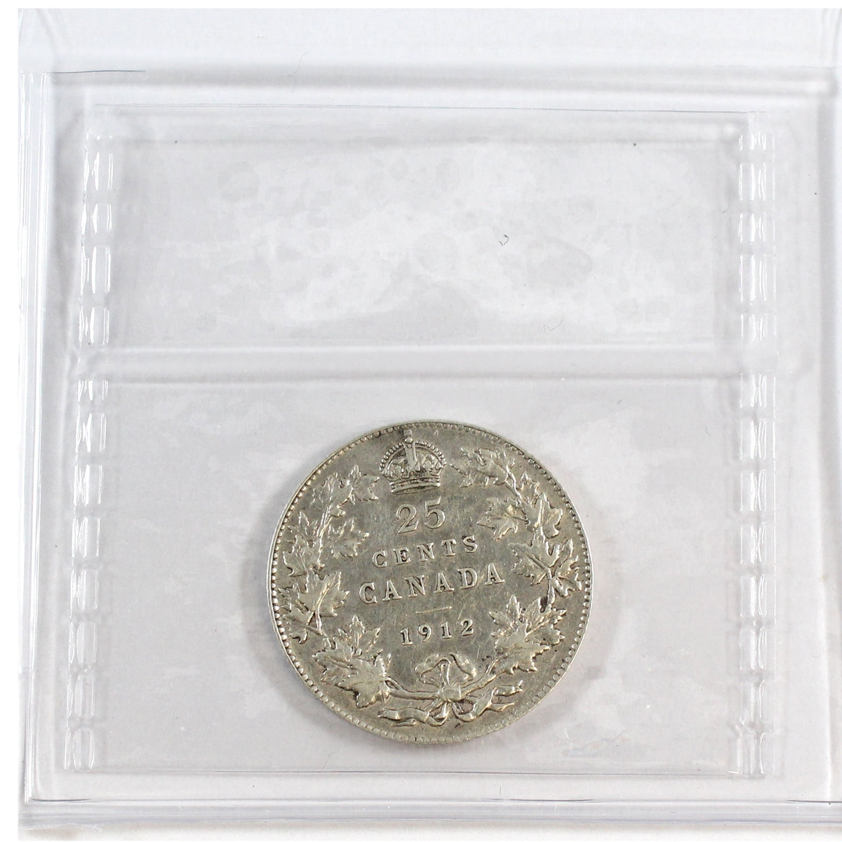 1912 Canada 25-cents ICCS Certified VF20