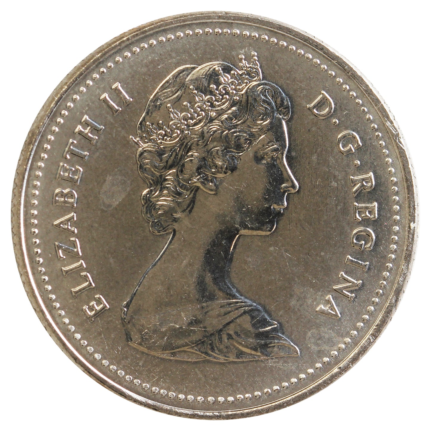 1980 Canada 25-cents Brilliant Uncirculated (MS-63)