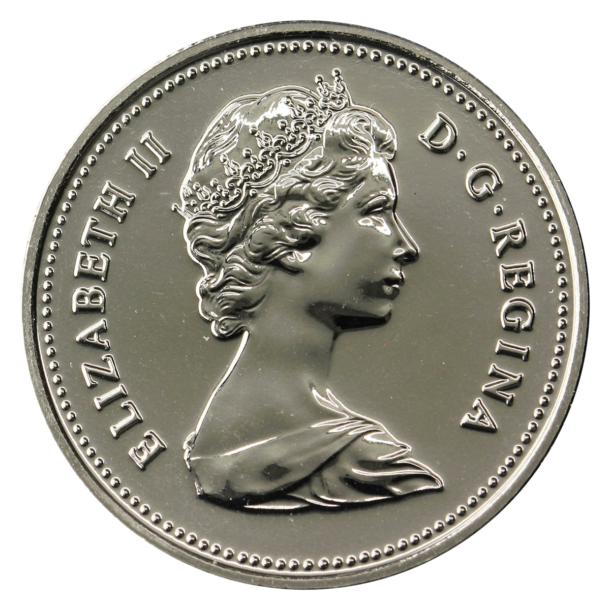 1980 Canada 25-cents Proof Like