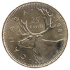 1981 Canada 25-cents Brilliant Uncirculated (MS-63)