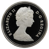 1981 Canada 25-cents Proof
