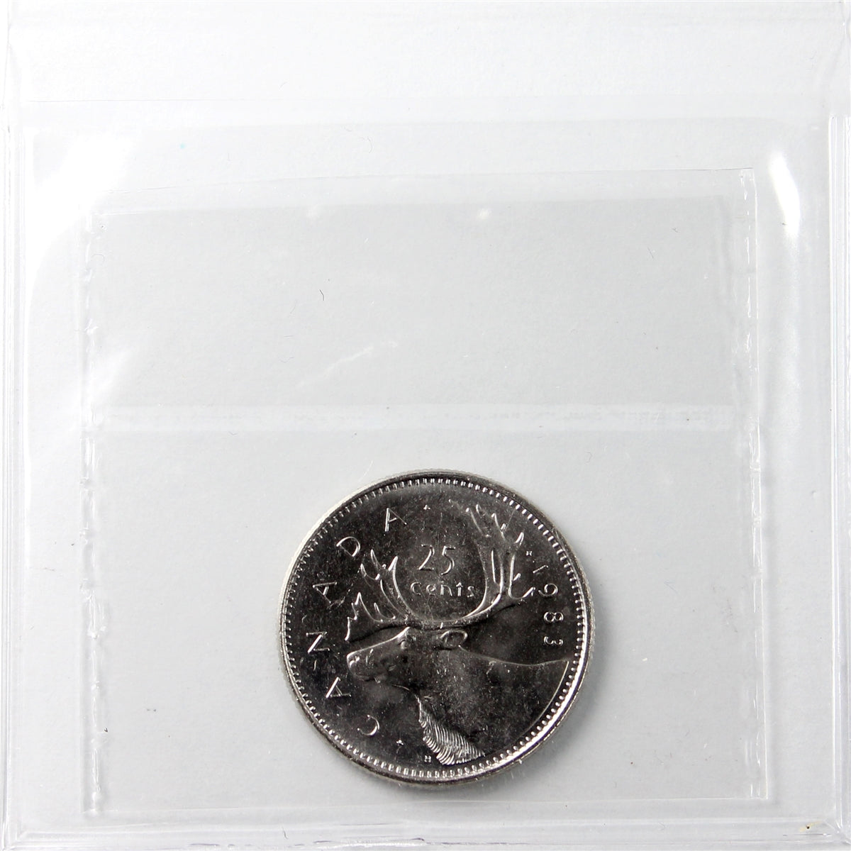 1983 Canada 25-cents ICCS Certified MS64