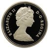 1984 Canada 25-cents Proof