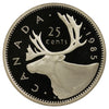 1985 Canada 25-cents Proof