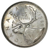 1986 Canada 25-cents Brilliant Uncirculated (MS-63)
