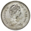 1986 Canada 25-cents Brilliant Uncirculated (MS-63)