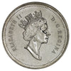 1990 Canada 25-cents Brilliant Uncirculated (MS-63)