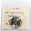 1990 Canada 25-cents ICCS Certified MS65
