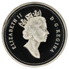 1990 Canada 25-cents Proof