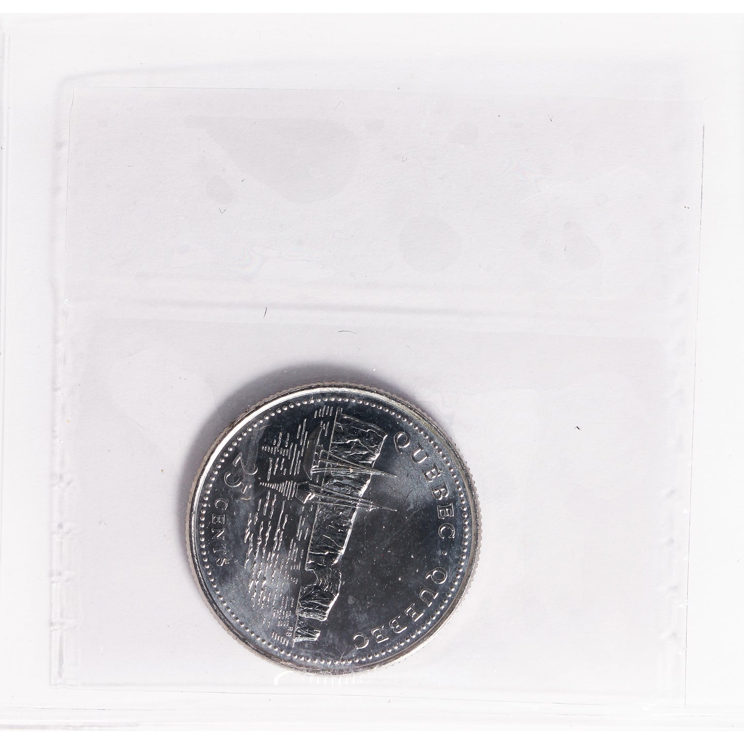1992 Quebec Canada 25-cents ICCS Certified MS65