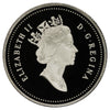1992 Caribou Canada 25-cents Proof