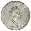 1992 New Brunswick Canada 25-cents Brilliant Uncirculated (MS-63)