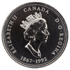 1992 New Brunswick Canada 25-cents Proof Like