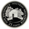 1992 New Brunswick Canada 25-cents Silver Proof