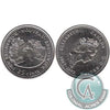 1992 New Brunswick 45 Rotation Canada 25-cents Brilliant UNC. (MS-63) $