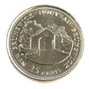 1992 Coinage New Brunswick 180 Rotation Canada 25-cents Brilliant Uncirculated (MS63) $