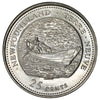 1992 Newfoundland Canada 25-cents Brilliant Uncirculated (MS-63)