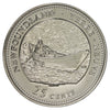 1992 Newfoundland Canada 25-cents Proof Like