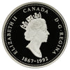 1992 Northwest Territories Canada 25-cents Silver Proof