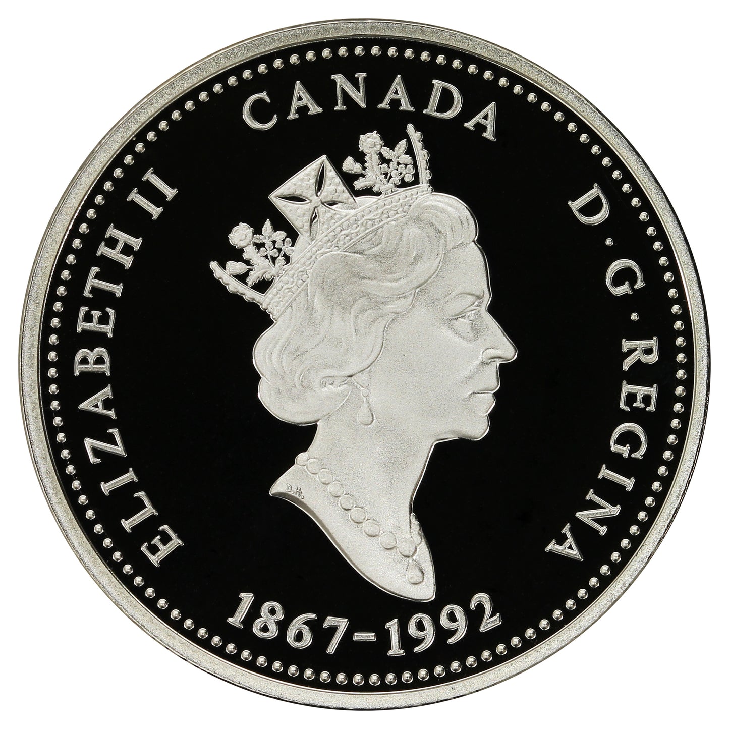 1992 Northwest Territories Canada 25-cents Silver Proof