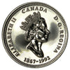 1992 Nova Scotia Canada 25-cents Proof Like