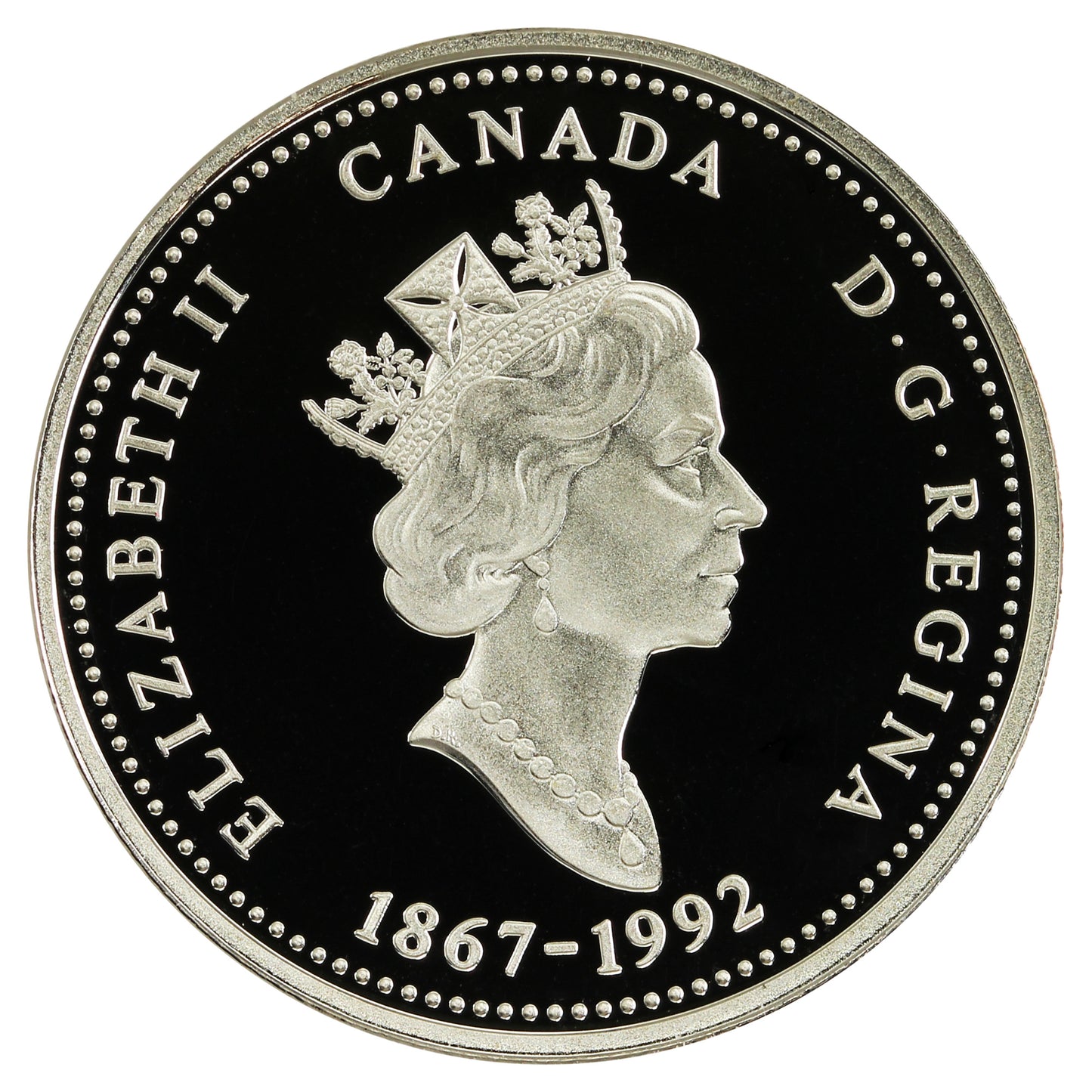 1992 Nova Scotia Canada 25-cents Silver Proof
