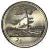 1992 Ontario Canada 25-cents Brilliant Uncirculated (MS-63)