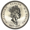 1992 Ontario Canada 25-cents Brilliant Uncirculated (MS-63)