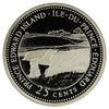 1992 Prince Edward Island Canada 25-cents Silver Proof