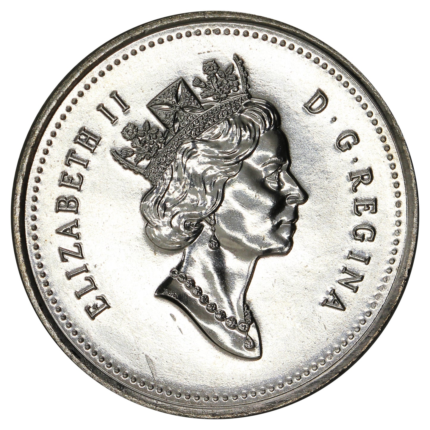 1994 Canada 25-cents Brilliant Uncirculated (MS-63)