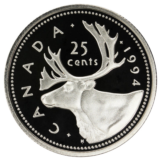 1994 Canada 25-cents Proof