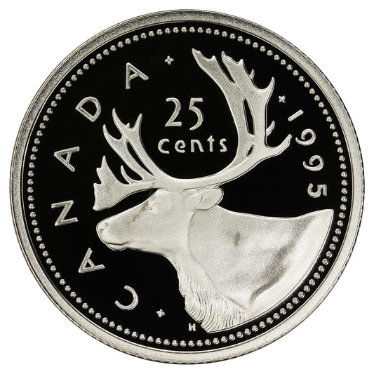 1995 Canada 25-cents Proof