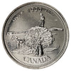 1999 August Canada 25-cents Brilliant Uncirculated (MS-63)