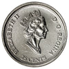 1999 August Canada 25-cents Brilliant Uncirculated (MS-63)